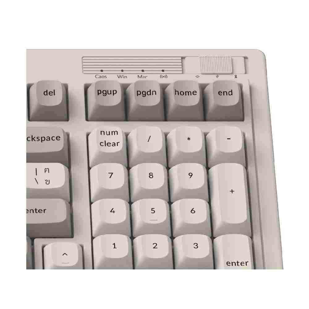 คีย์บอร์ดเกมมิ่ง Keychron Gaming Keyboard R5 Wireless Hot-swappable RGB Backlight Banana Switch (EN/TH)