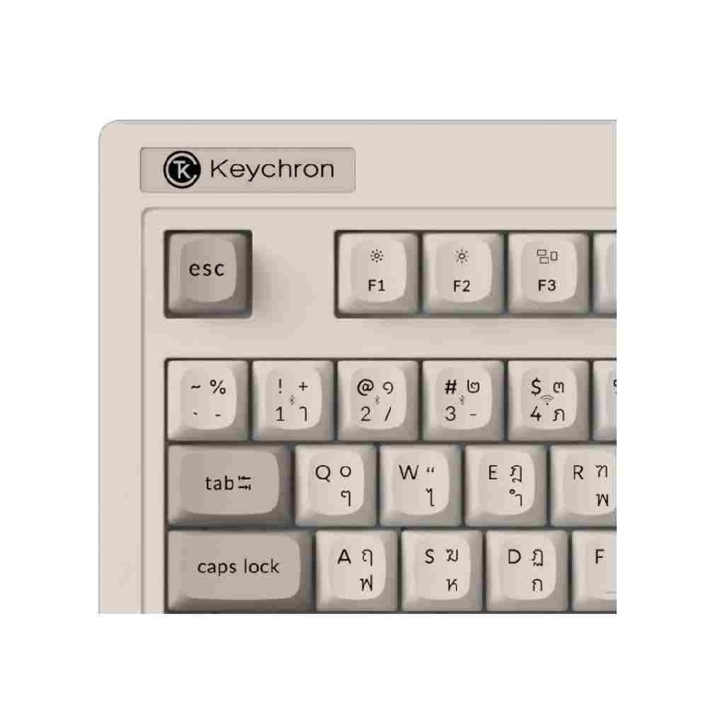 คีย์บอร์ดเกมมิ่ง Keychron Gaming Keyboard R5 Wireless Hot-swappable RGB Backlight Banana Switch (EN/TH)