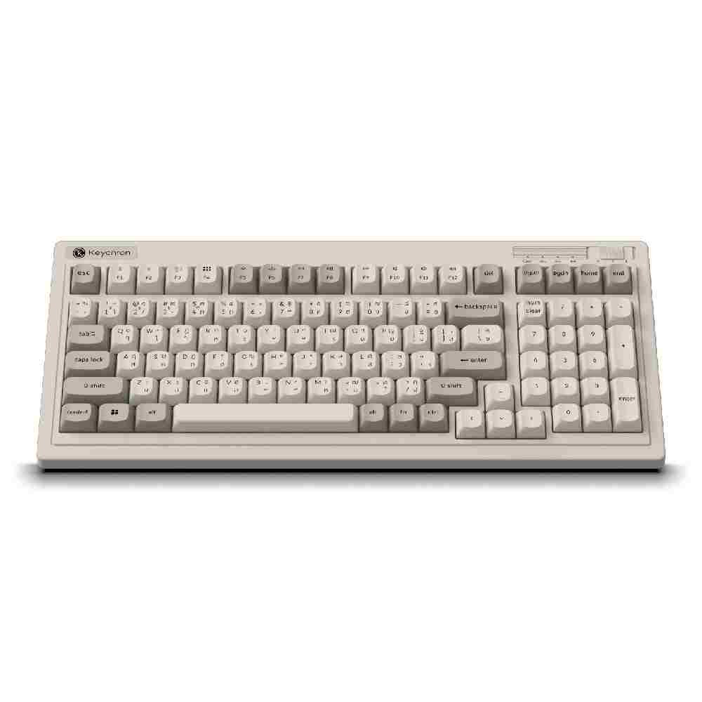 คีย์บอร์ดเกมมิ่ง Keychron Gaming Keyboard R5 Wireless Hot-swappable RGB Backlight Banana Switch (EN/TH)