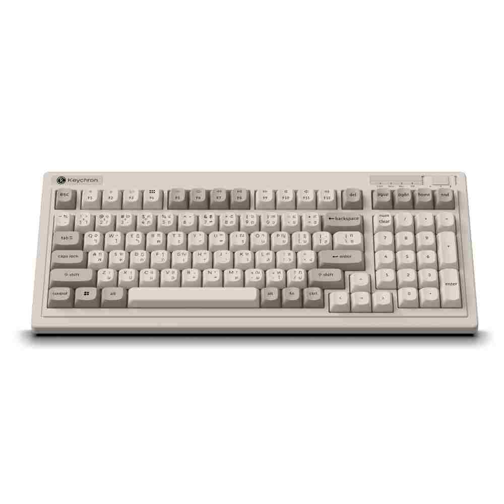 คีย์บอร์ดเกมมิ่ง Keychron Gaming Keyboard R5 Wireless Hot-swappable RGB Backlight Banana Switch (EN/TH)