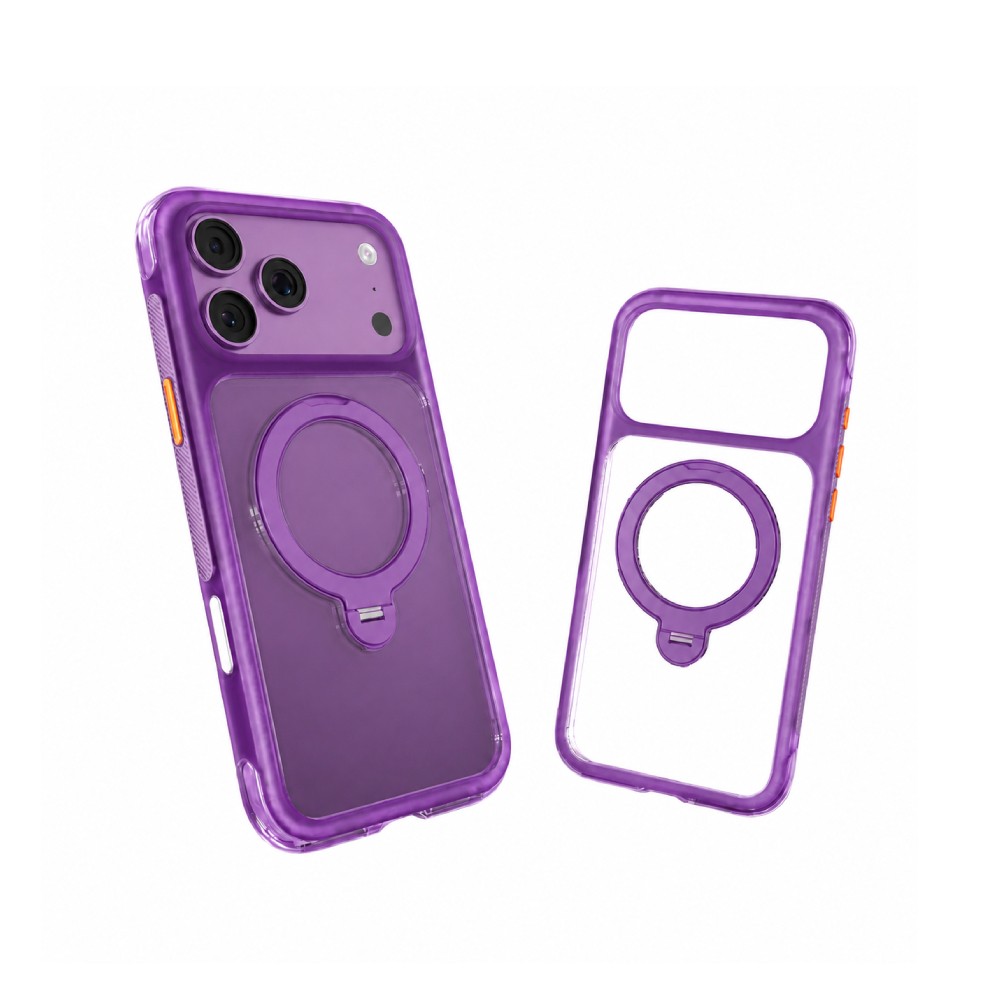 เคส Mutural iPhone 18 Pro/17 Pro Air Shield (with kickstand) Burgundy