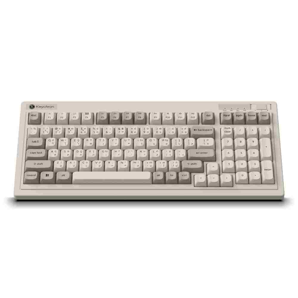 คีย์บอร์ดเกมมิ่ง Keychron Gaming Keyboard R5 Wireless Hot-swappable RGB Backlight Silent Banana Switch (EN/TH)