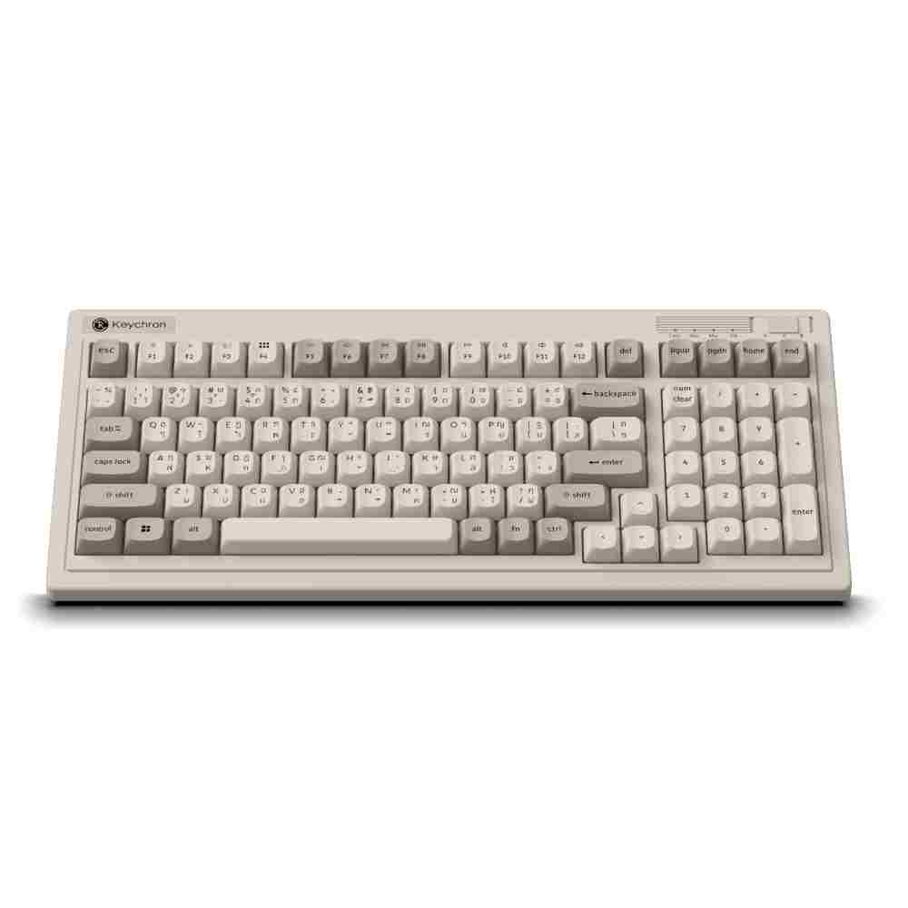 คีย์บอร์ดเกมมิ่ง Keychron Gaming Keyboard R5 Wireless Hot-swappable RGB Backlight Silent Banana Switch (EN/TH)