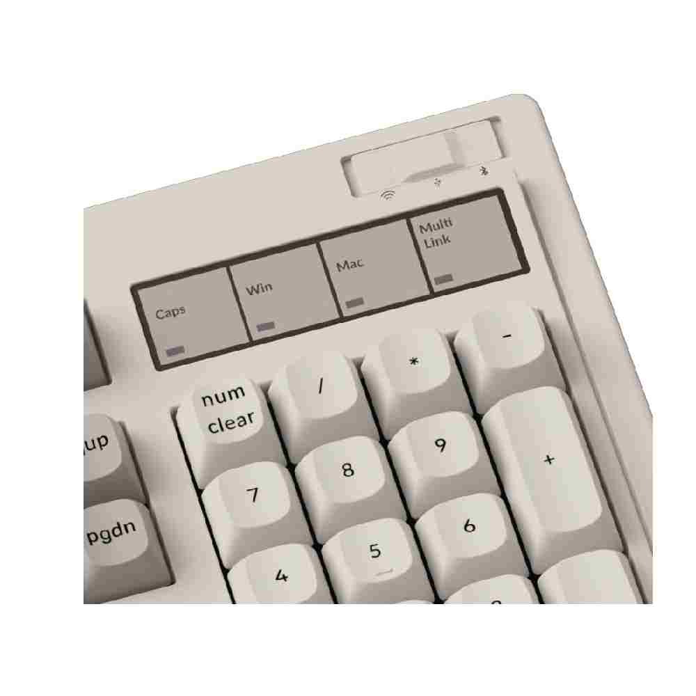 คีย์บอร์ดเกมมิ่ง Keychron Gaming Keyboard R6 Swappable RGB Backlight Banana Switch - Retro (EN/TH)
