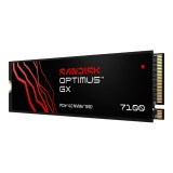 การ์ดเอสเอสดี SANDISK Optimus GX 7100 1TB M.2 PCIe/NVMe R7,250MB/s W6,900MB/s (SDSP71100TAN-000E0)