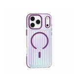 เคส Mutural iPhone 18 Pro/17 Pro Bumpy Clear Burgundy