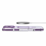 เคส Mutural iPhone 18 Pro/17 Pro Bumpy Clear Burgundy