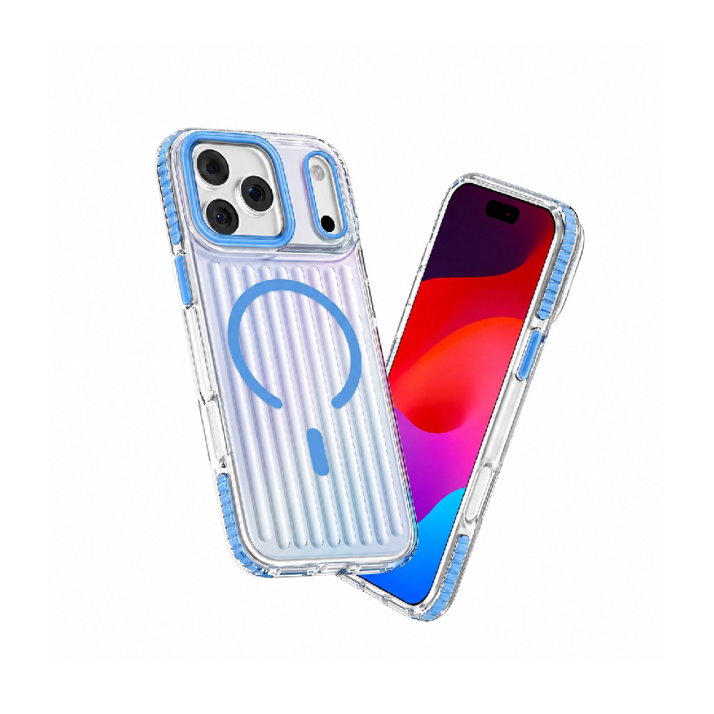เคส Mutural iPhone 18 Pro/17 Pro Bumpy Clear Glacier