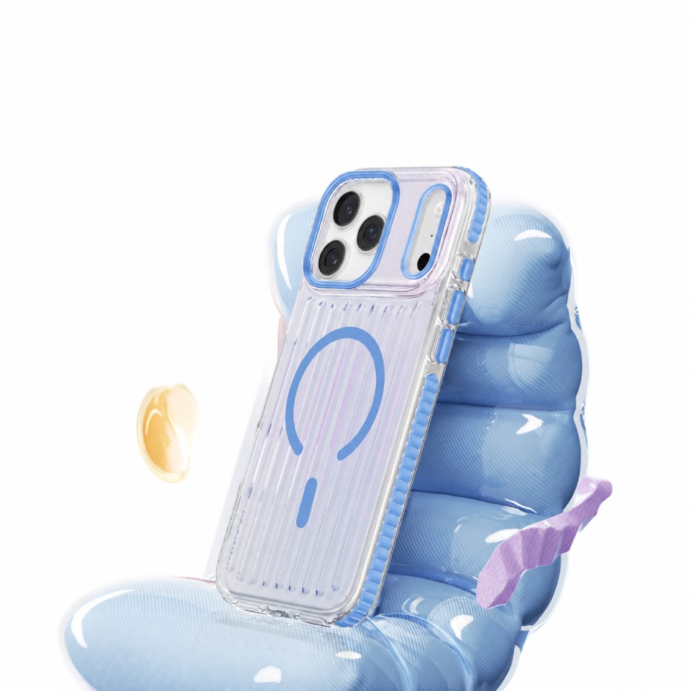 เคส Mutural iPhone 18 Pro/17 Pro Bumpy Clear Glacier