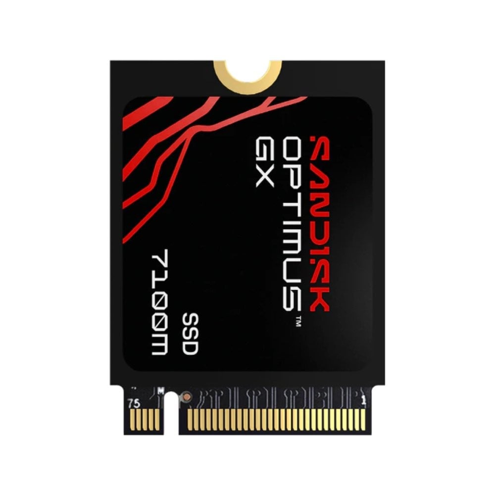 การ์ดเอสเอสดี SANDISK Optimus GX 7100M 1TB M.2 PCIe/NVMe R7,250MB/s W6,900MB/s (SDSP71100TAT-000E0)