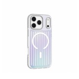 เคส Mutural iPhone 18 Pro/17 Pro Bumpy Clear Silver
