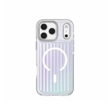 เคส Mutural iPhone 18 Pro/17 Pro Bumpy Clear Silver