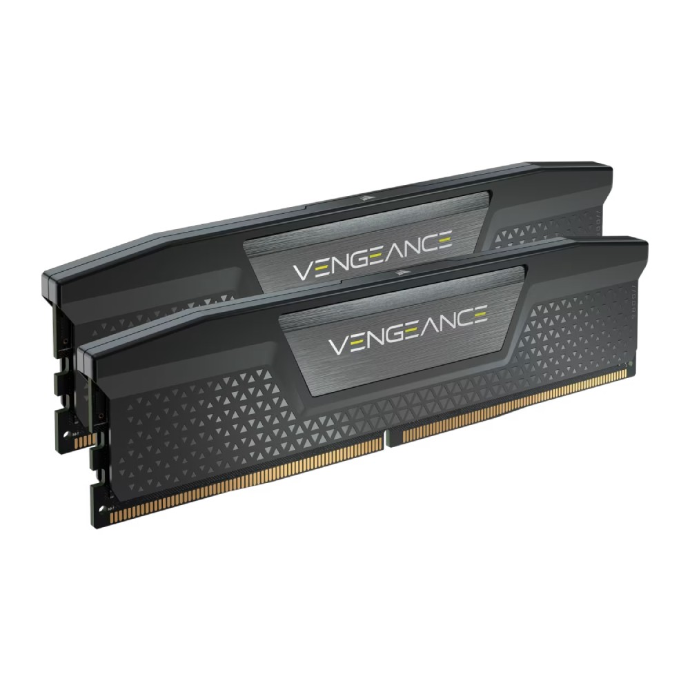 แรมพีซี Corsair Vengeance DDR5 128GB/6000MHz.CL40 (2x64GB) - Black (CMK128GX5M2D6000C40)