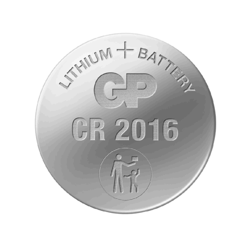 [ของแท้] ถ่านกระดุม GP Battery Lithium Button no.2016 x 1 (EV)