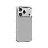 เคส Mutural iPhone 18 Pro/17 Pro Elegant Lychee Light Gray