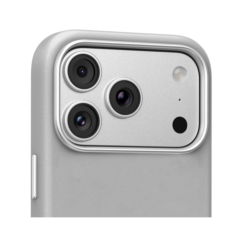 เคส Mutural iPhone 18 Pro/17 Pro Elegant Lychee Light Gray