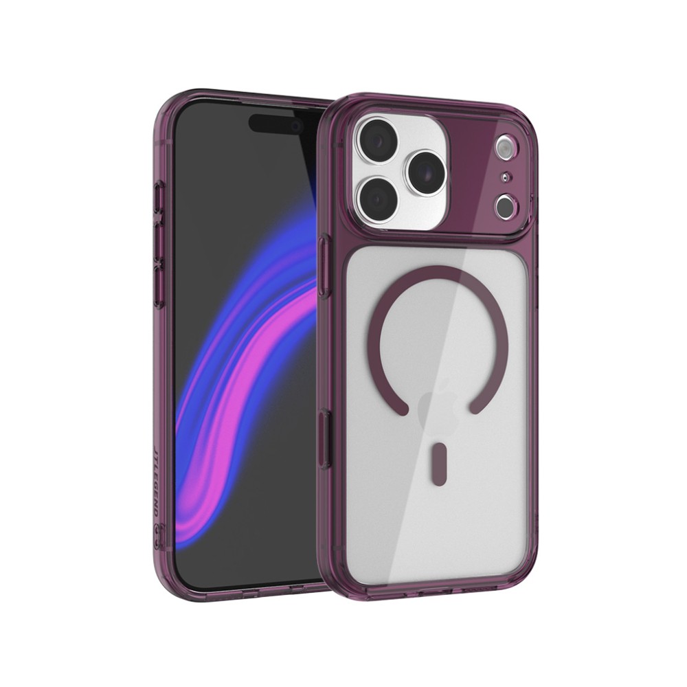เคส JTLEGEND iPhone 18 Pro Max Hybrid Cushion Mag - Burgundy