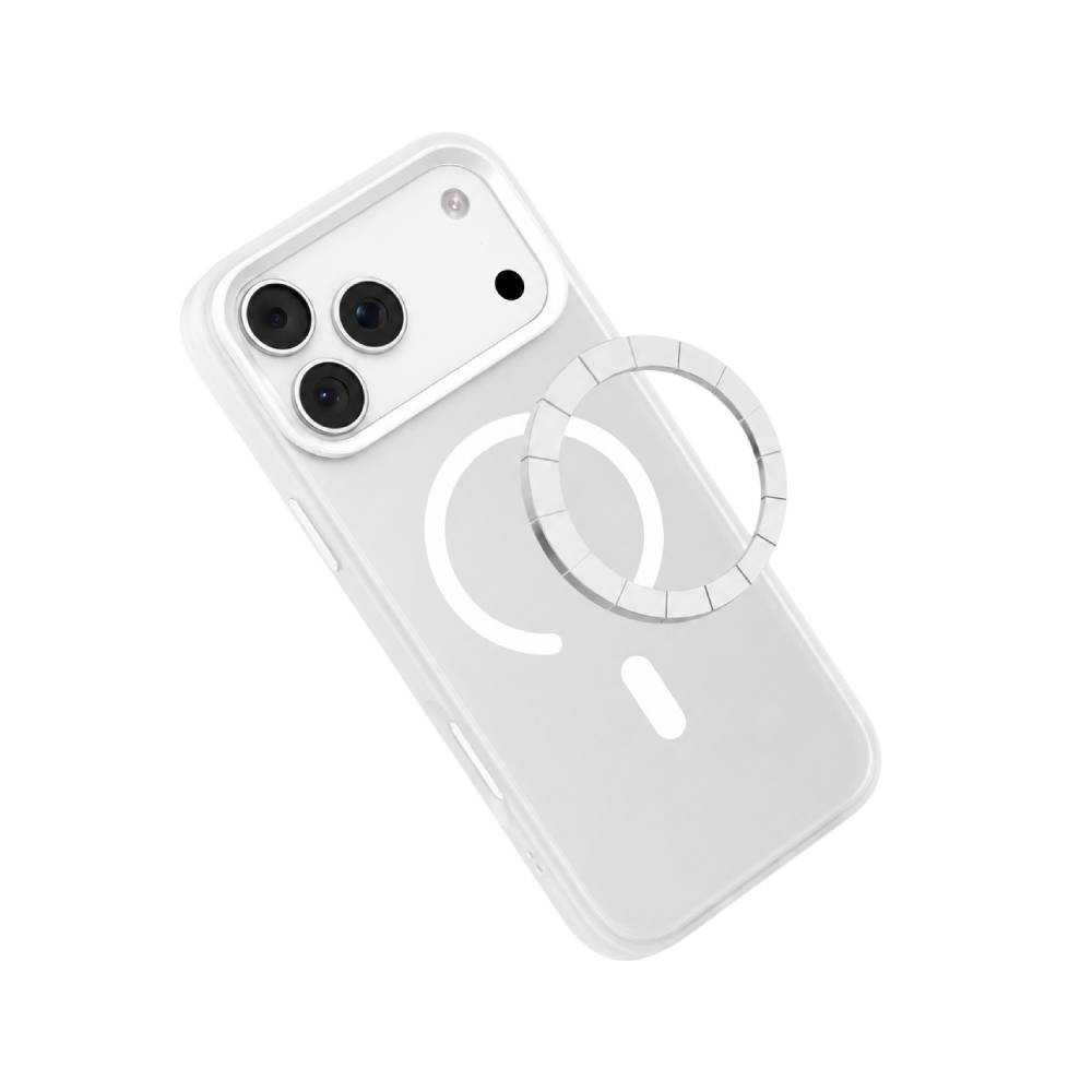 เคส Mutural iPhone 18 Pro/17 Pro Mist Frosted White