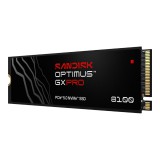 การ์ดเอสเอสดี SANDISK Optimus GX PRO 8100 1TB M.2 PCIe/NVMe R14,900MB/s W11,000MB/s (SDSP82100TAN-000E0)