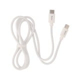 สายชาร์จ QPLUS USB-C to USB-C 60W 1.2M. White (T5)