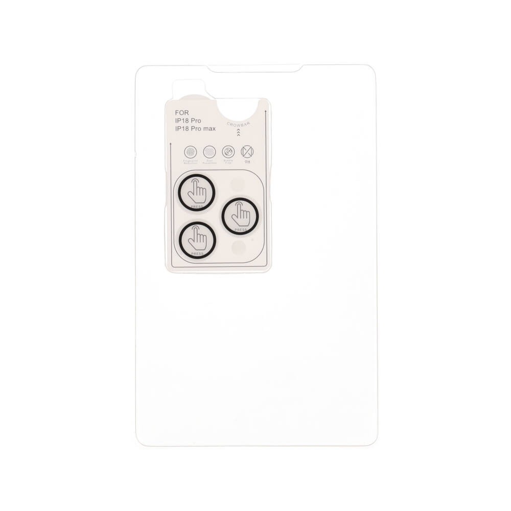 ฟิล์มกันเลนส์ TECHPRO iPhone 18 Pro/18 Pro Max Sapphire Lens Protector Clear with Board