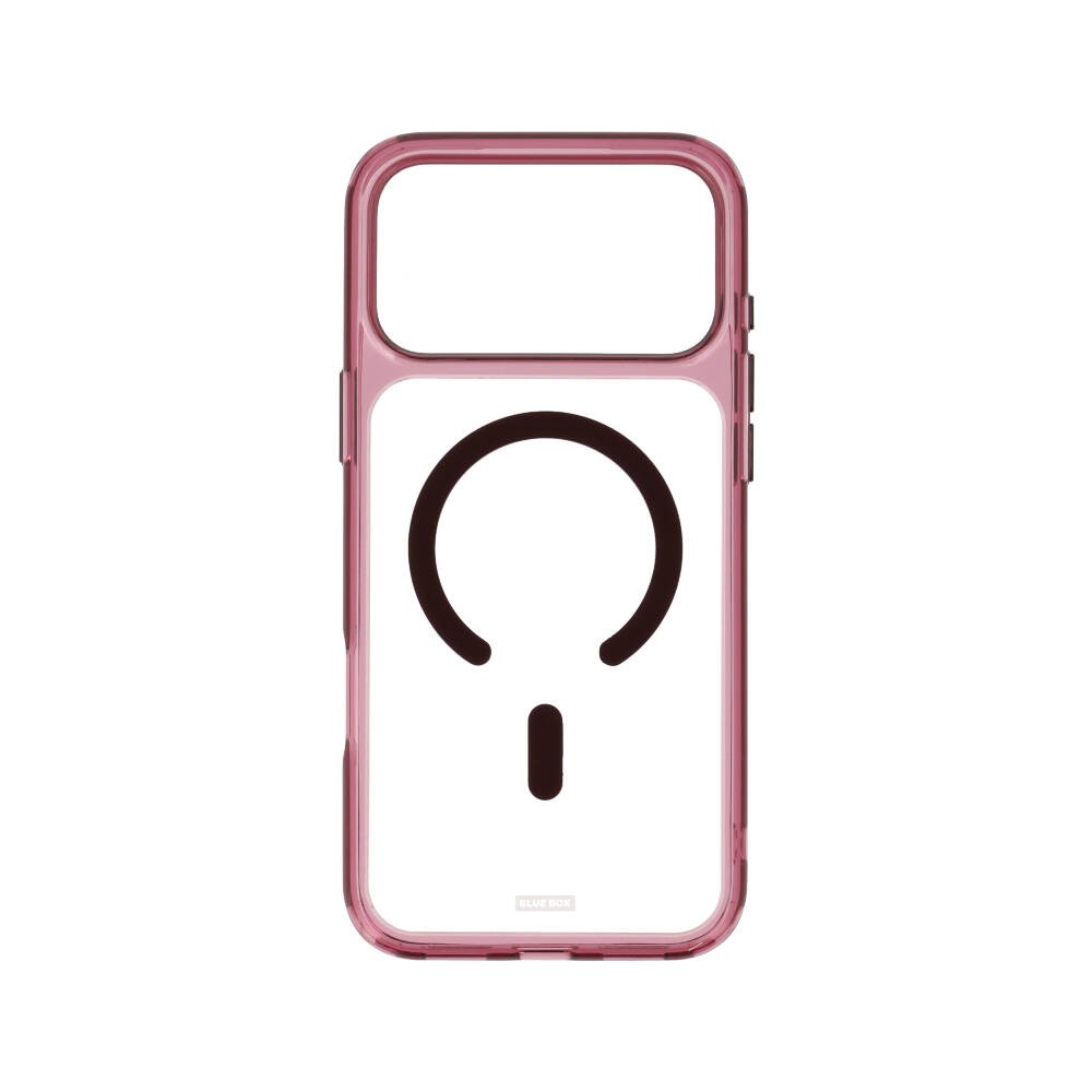 เคส Blue Box iPhone 18 Pro Max Crystal Edge with magnetic Burgundy