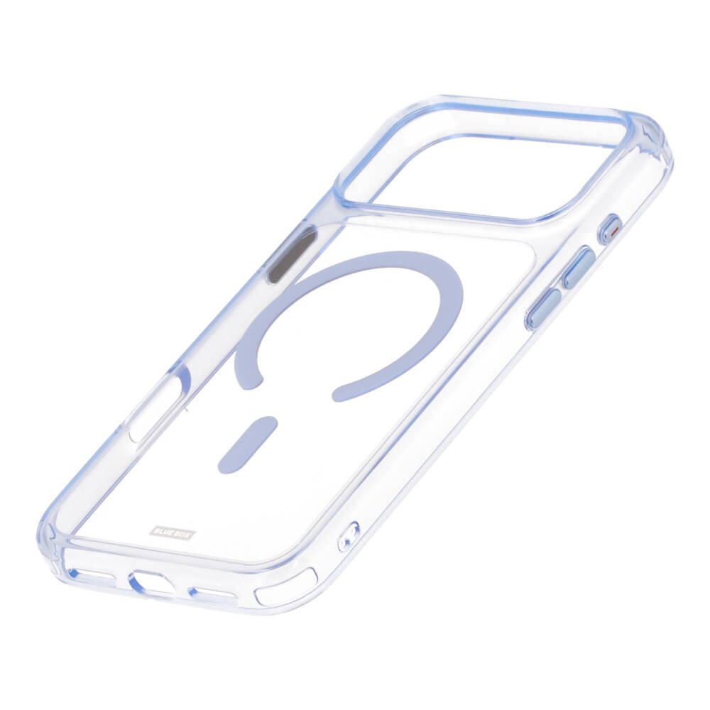 เคส Blue Box iPhone 18 Pro Max Crystal Edge with magnetic Glacier