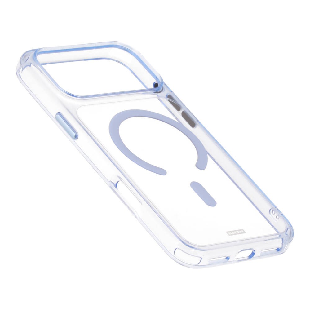 เคส Blue Box iPhone 18 Pro Max Crystal Edge with magnetic Glacier