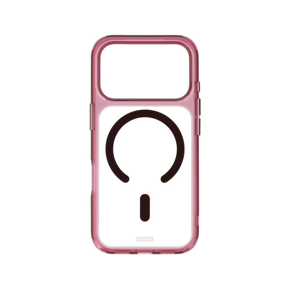 เคส Blue Box iPhone 18 Pro Crystal Edge with magnetic Burgundy