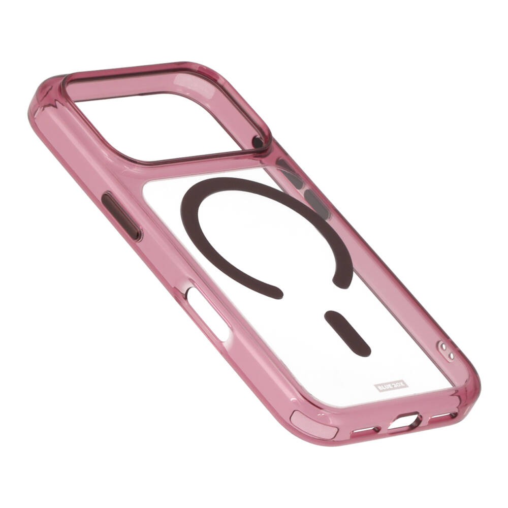 เคส Blue Box iPhone 18 Pro Crystal Edge with magnetic Burgundy