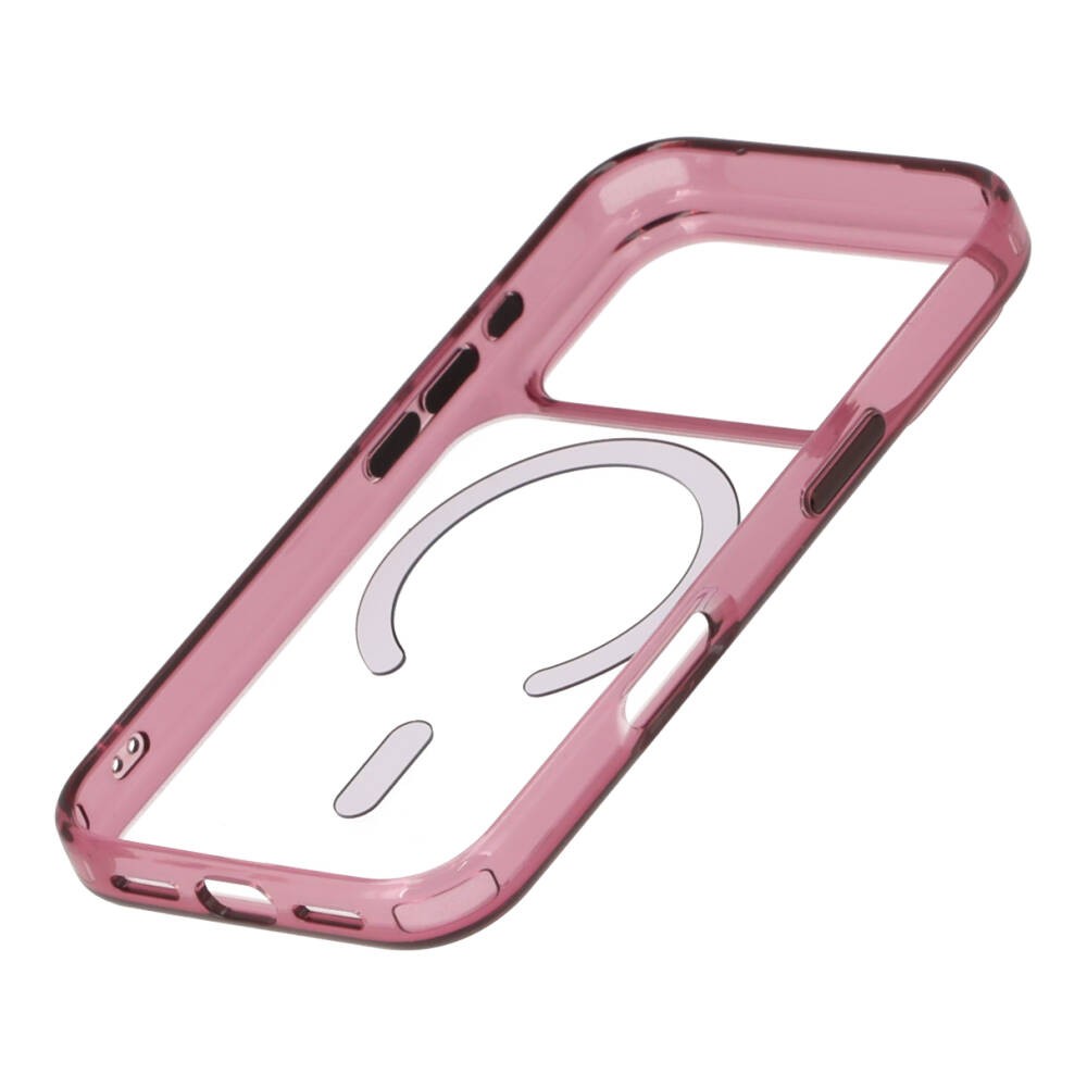 เคส Blue Box iPhone 18 Pro Crystal Edge with magnetic Burgundy
