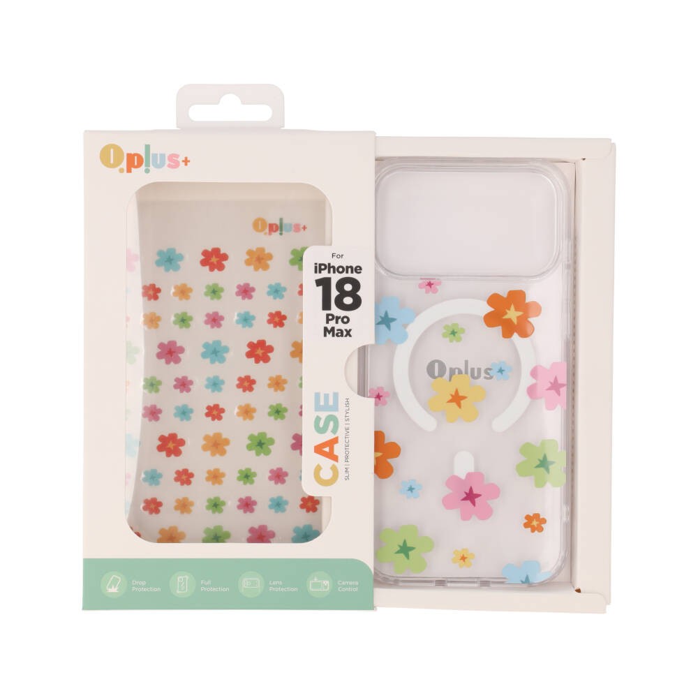 เคส QPLUS iPhone 18 Pro Max Flower with Magnetic