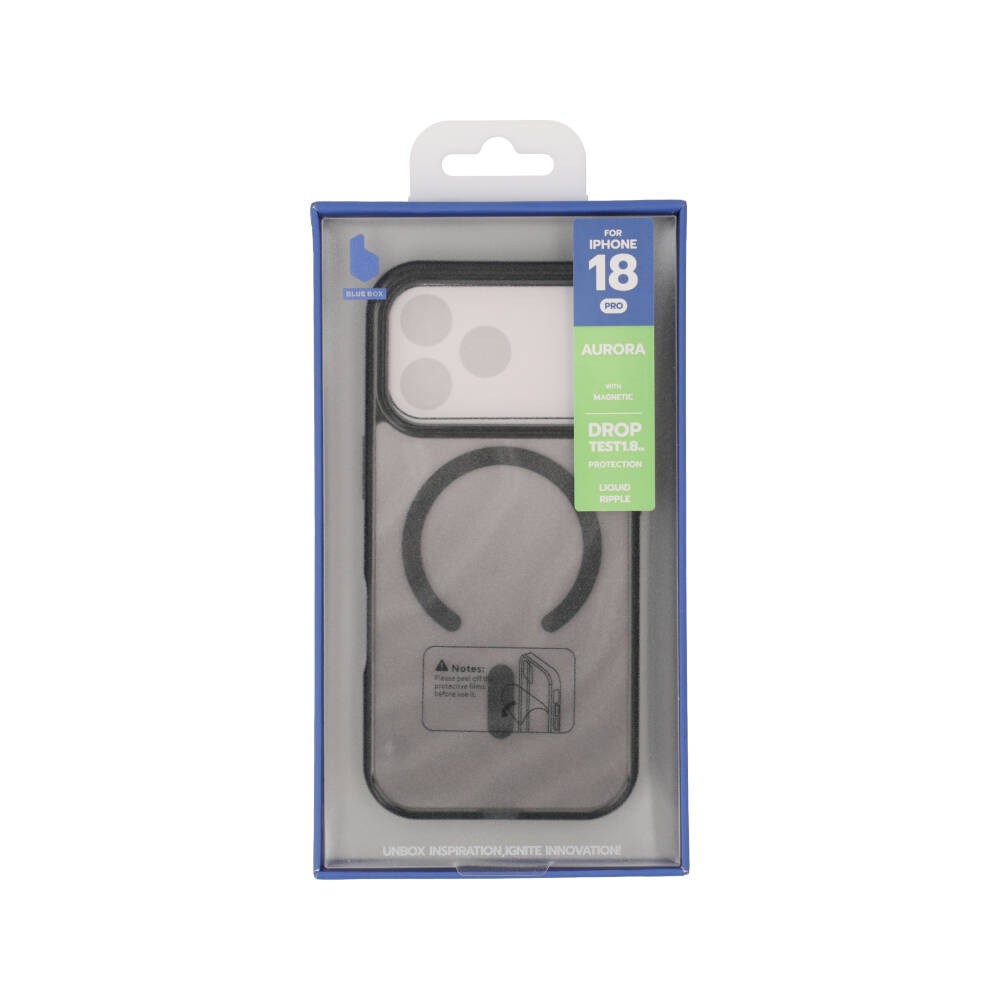 เคส Blue Box iPhone 18 Pro Aurora with magnetic Black