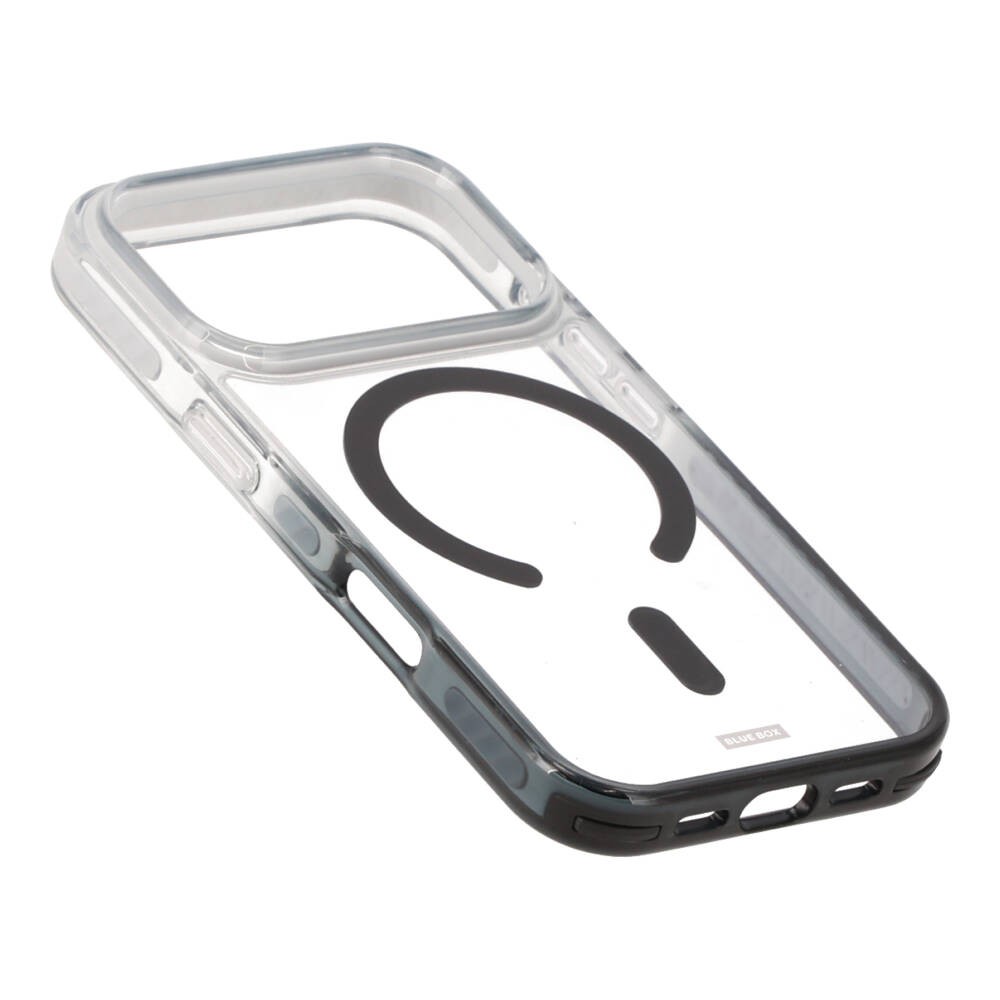 เคส Blue Box iPhone 18 Pro Clear Shading edge with Magnetic Black