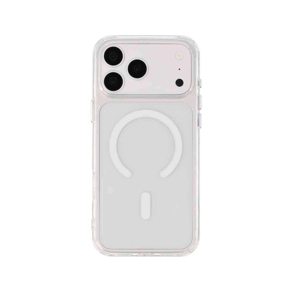 เคส TECHPRO iPhone 18 Pro Max Crystal PC Clear 2.0mm. with magnetic