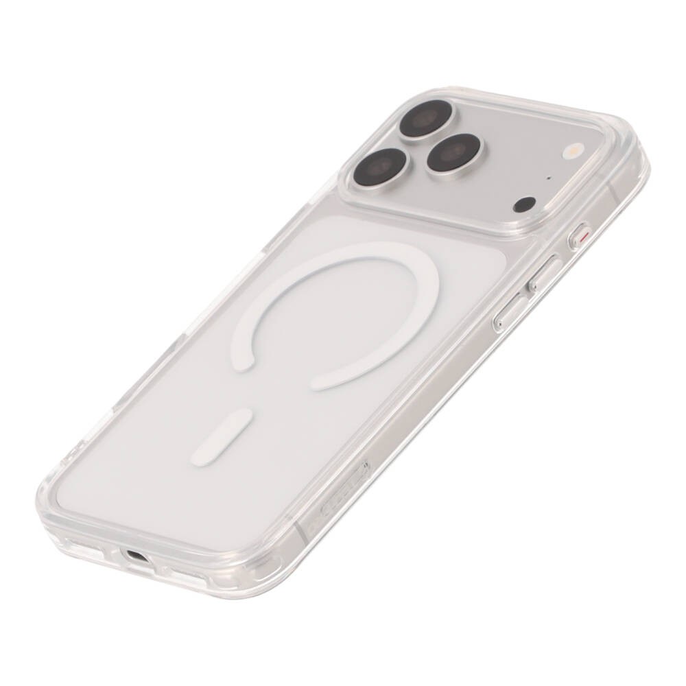 เคส TECHPRO iPhone 18 Pro Max Crystal PC Clear 2.0mm. with magnetic