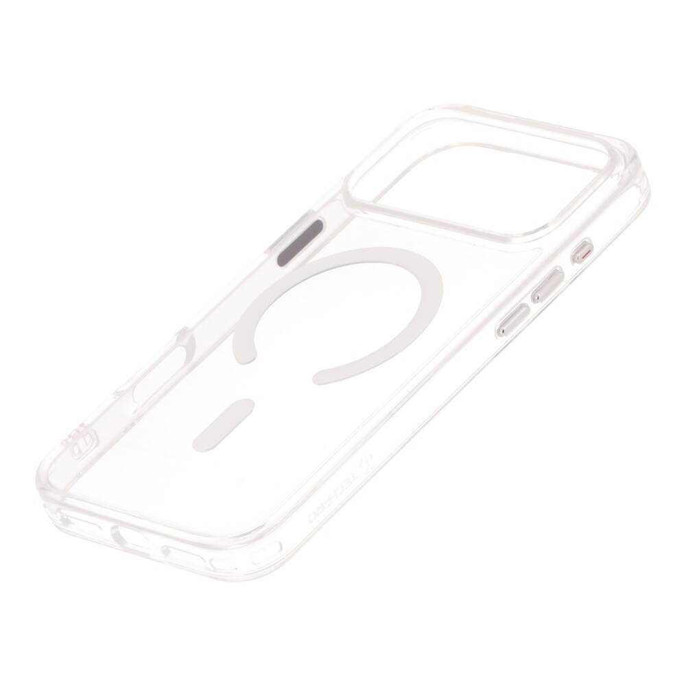 เคส TECHPRO iPhone 18 Pro Max Crystal PC Clear 2.0mm. with magnetic