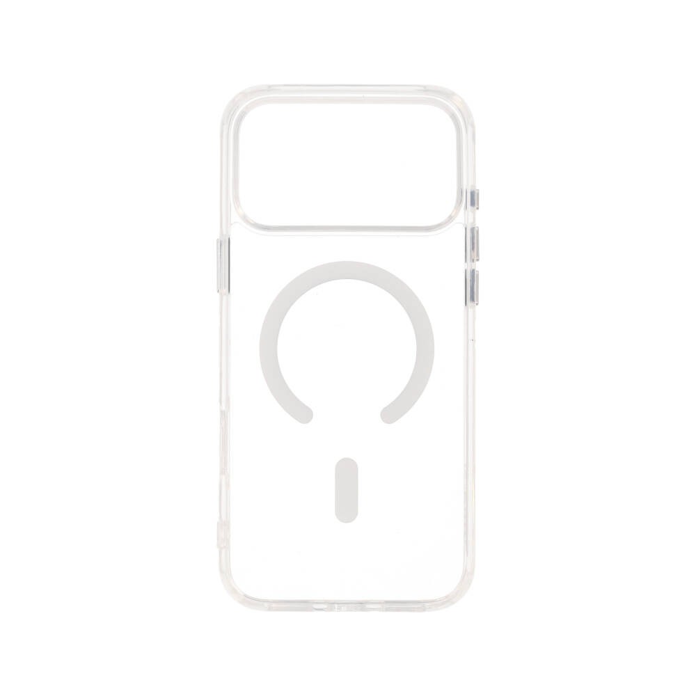 เคส TECHPRO iPhone 18 Pro Max Crystal PC Clear 2.0mm. with magnetic