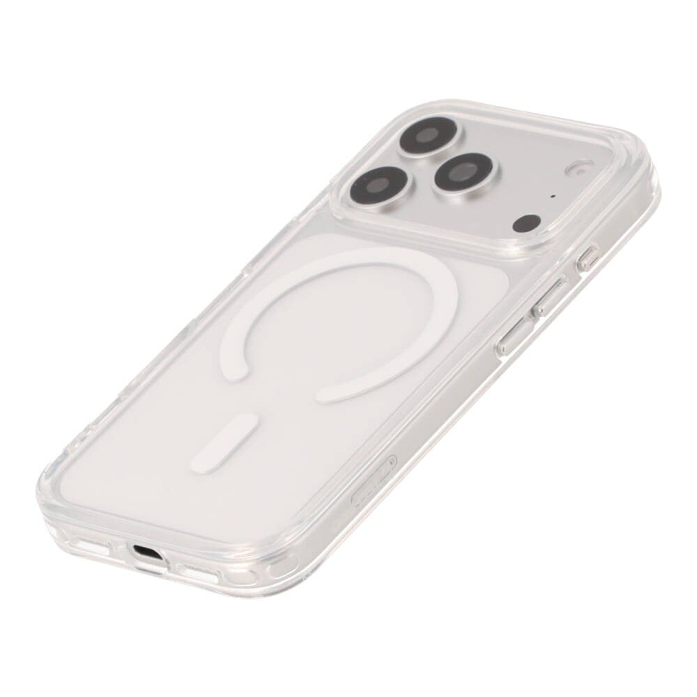 เคส TECHPRO iPhone 18 Pro Crystal PC Clear 2.0mm.with magnetic