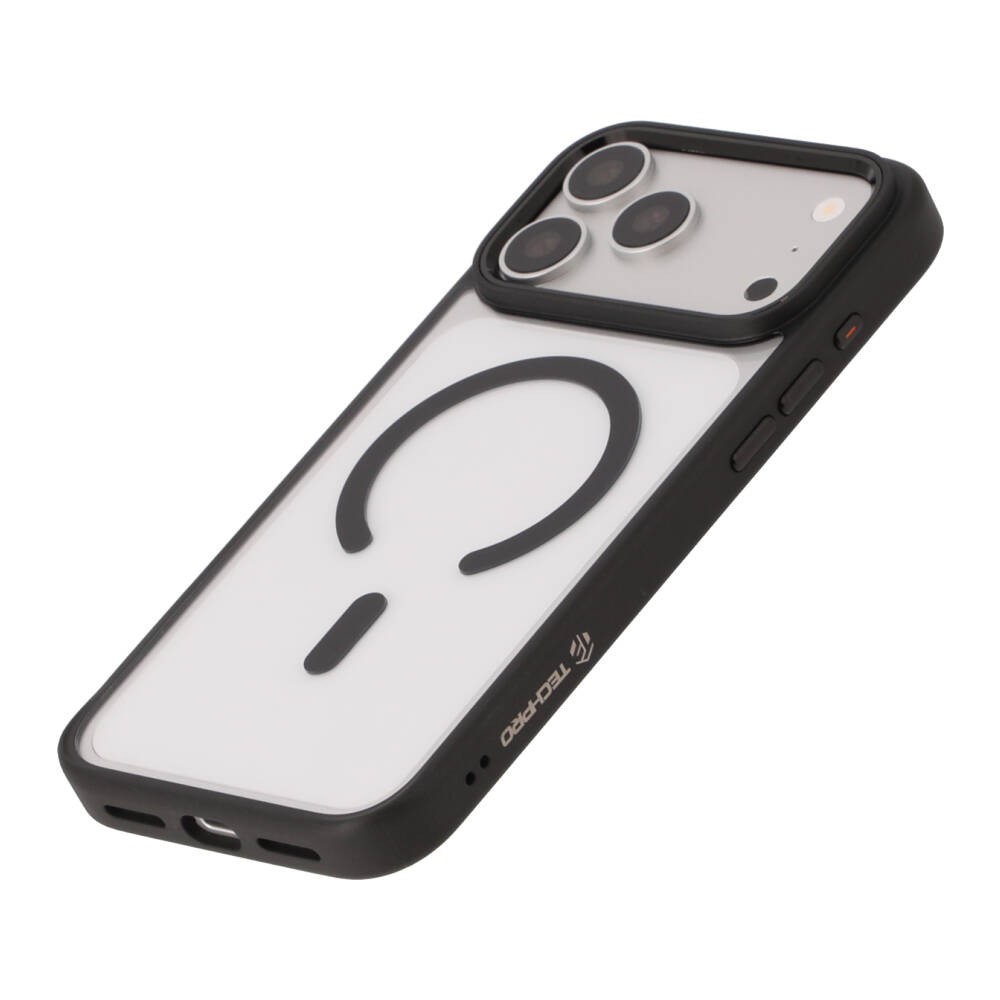เคส TECHPRO iPhone 18 Pro Max Nova Matte Black with magnetic