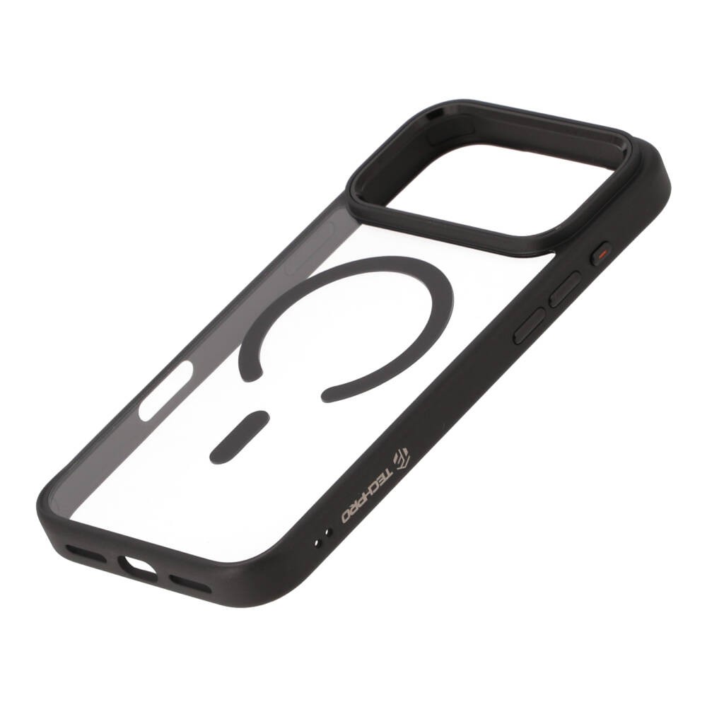 เคส TECHPRO iPhone 18 Pro Nova Matte Black with magnetic
