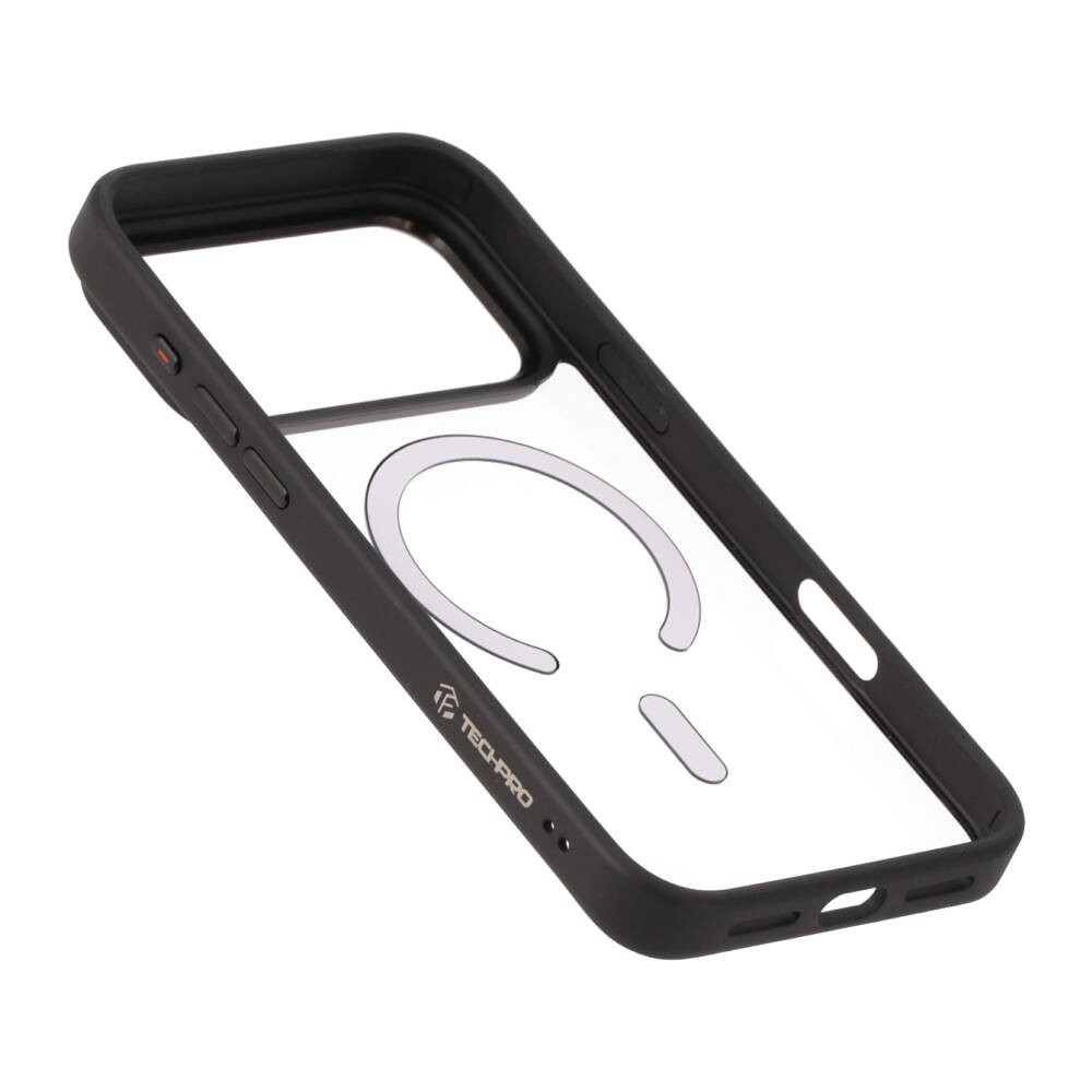 เคส TECHPRO iPhone 18 Pro Max Nova Matte Black with magnetic
