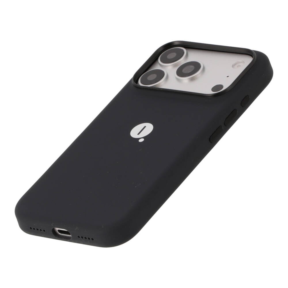 เคส QPLUS iPhone 18 Pro/17 Pro Silicone with MagSafe Black