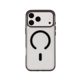 เคส TECHPRO iPhone 18 Pro Max/17 Pro Max Crystal PC Clear Black 2.0mm with magnetic