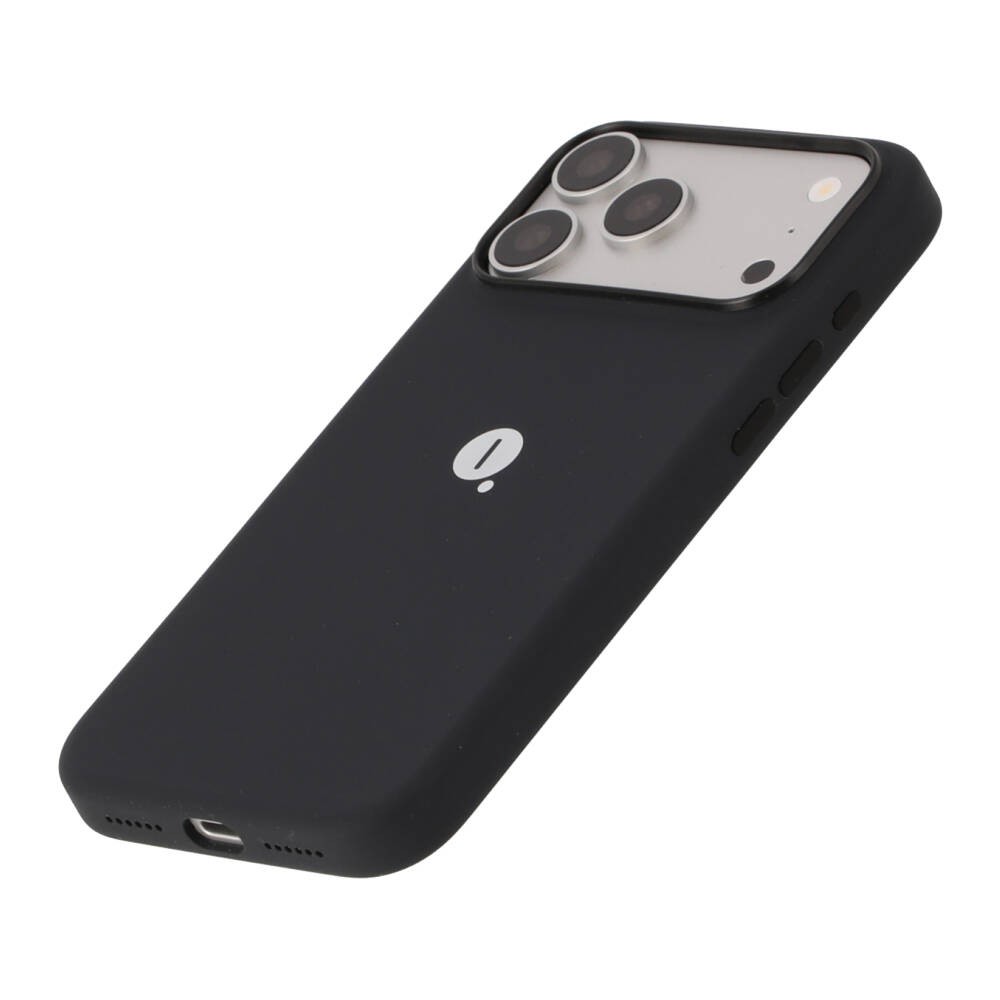 เคส QPLUS iPhone 18 Pro Max/17 Pro Max Silicone with MagSafe Black