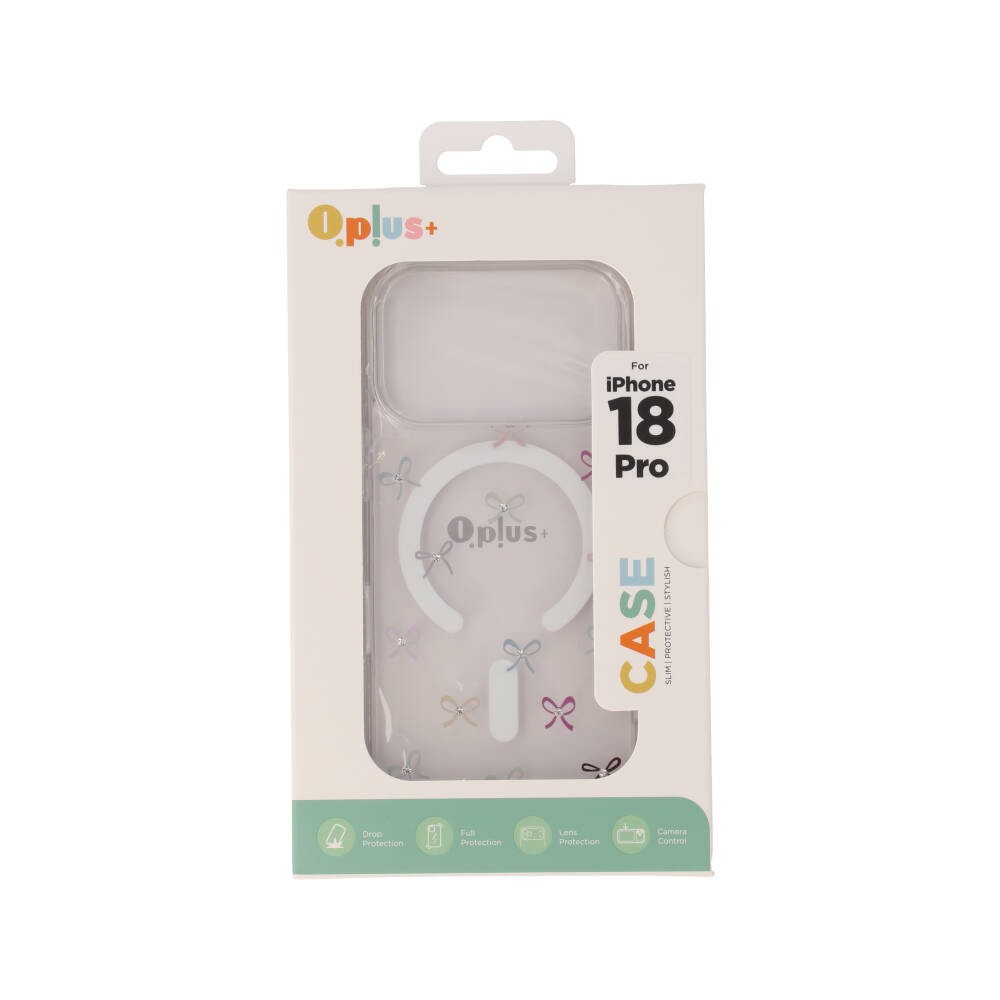 เคส QPLUS iPhone 18 Pro Ribbon with Magnetic