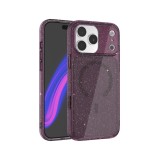 เคส JTLEGEND iPhone 18 Pro Max Glitter Hybrid Cushion Mag - Burgundy