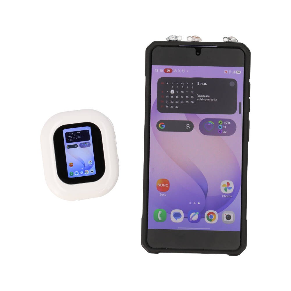 หน้าจอเซลฟี่ TECHPRO VLOG Screen T3 mini -White