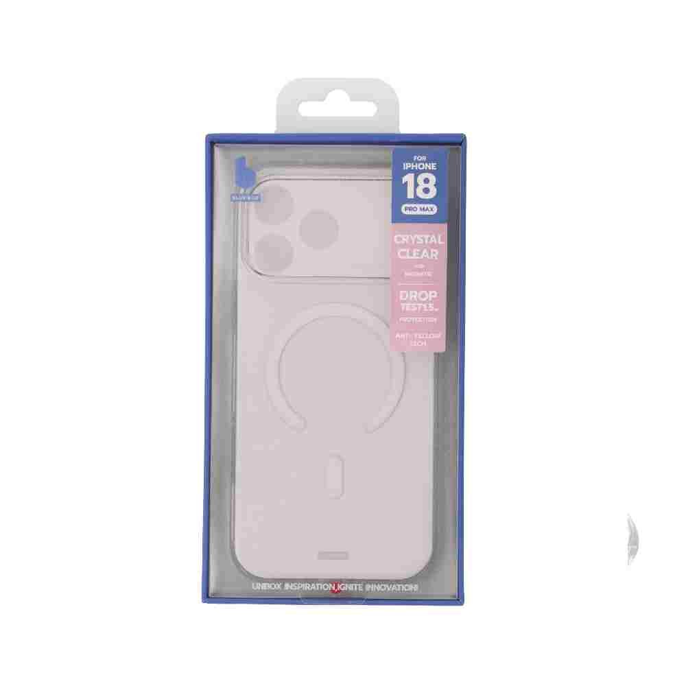 เคส Blue Box iPhone 18 Pro Max Crystal Clear with magnetic