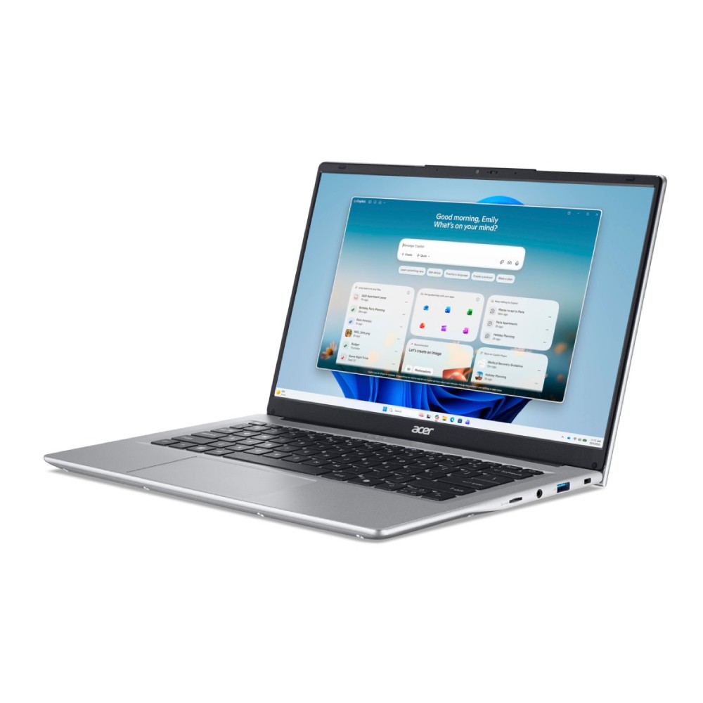 โน๊ตบุ๊ค Acer Aspire Lite 14 AL14-48P-R2D1 Silver
